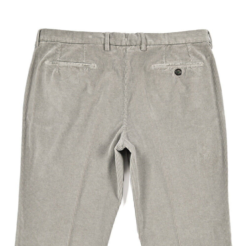 BERWICH “MORELLO 1P-GD” ストレッチコットン 中畝コーデュロイワンタックパンツ