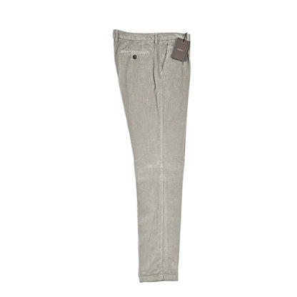 BERWICH “MORELLO 1P-GD” ストレッチコットン 中畝コーデュロイワンタックパンツ