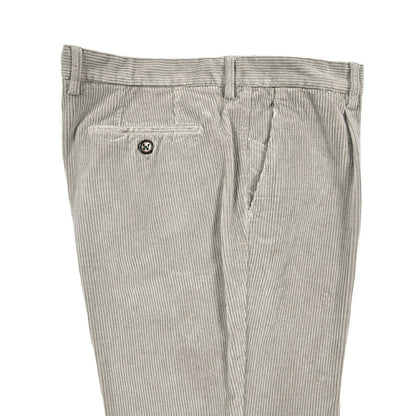 BERWICH “MORELLO 1P-GD” ストレッチコットン 中畝コーデュロイワンタックパンツ