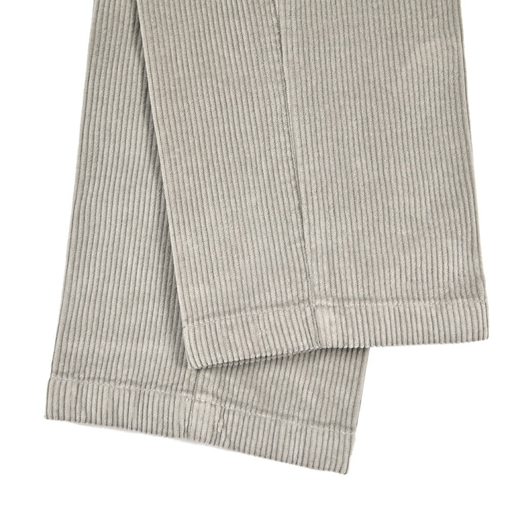 BERWICH “MORELLO 1P-GD” ストレッチコットン 中畝コーデュロイワンタックパンツ