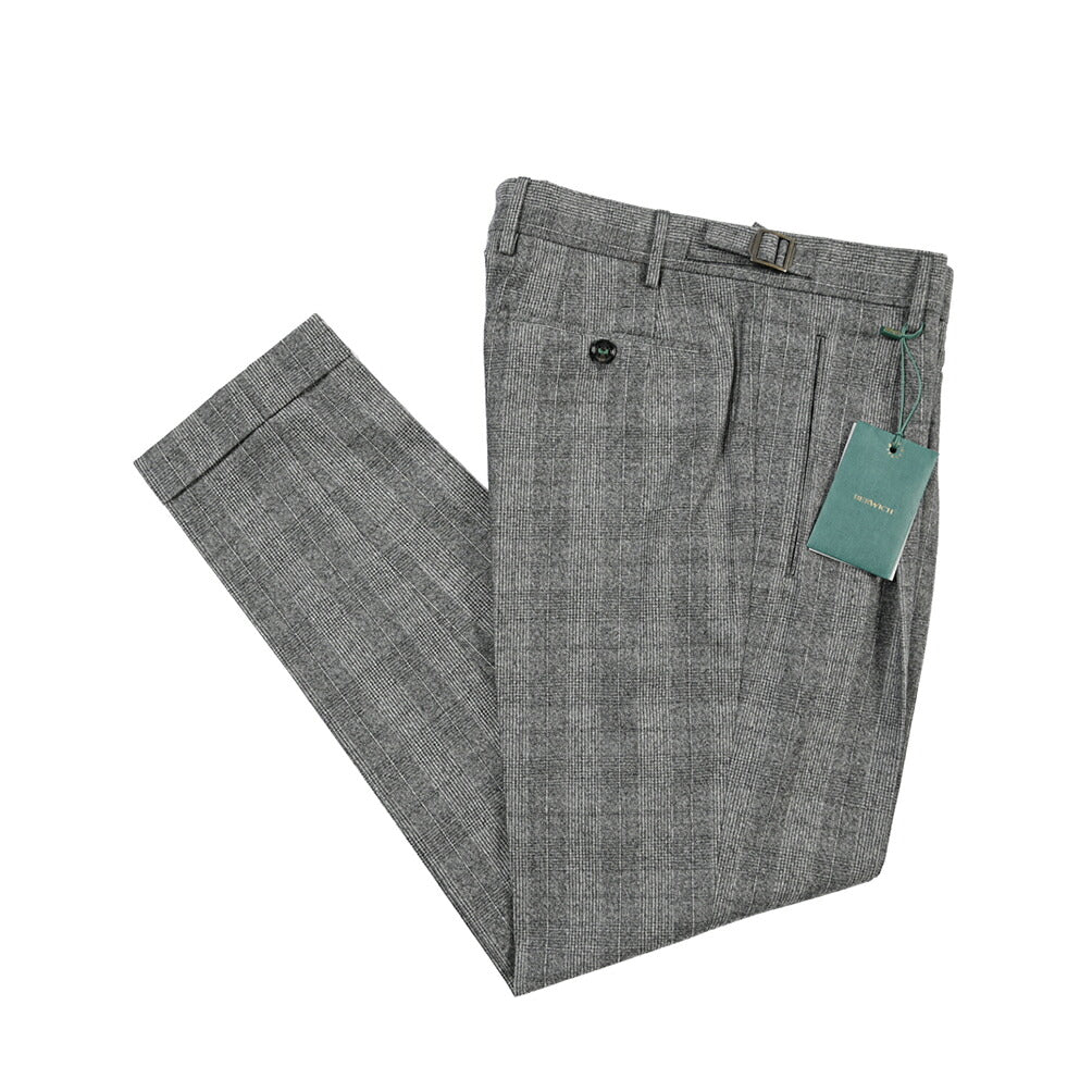 BERWICH “RETRO” ヴァージンウール100% ワンタックスラックス