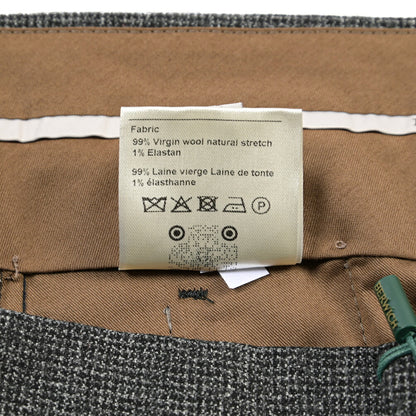 BERWICH “RETRO” ストレッチウール ワンタックスラックス