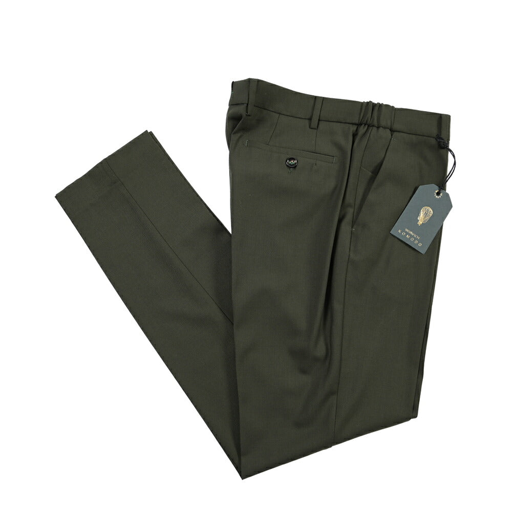 BERWICH “MORELLO ELAX” ストレッチウール ノータックスラックス