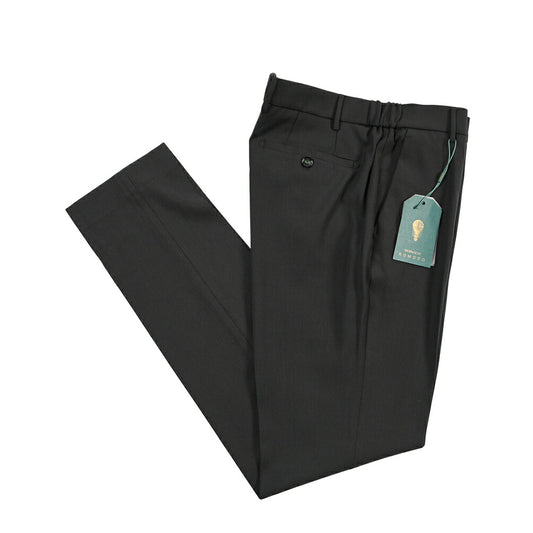 BERWICH “MORELLO ELAX” ストレッチウォッシャブルウール ノータックスラックス