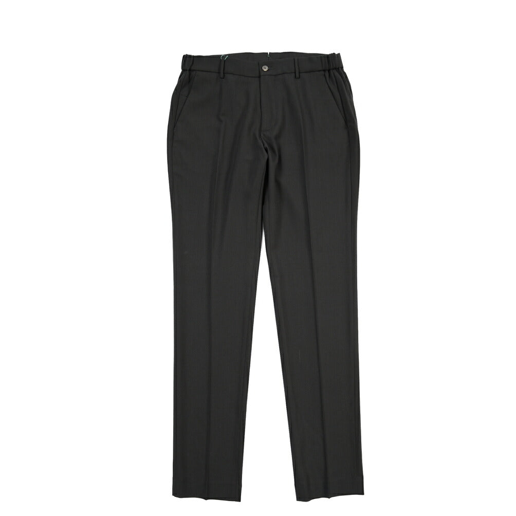 BERWICH “MORELLO ELAX” ストレッチウォッシャブルウール ノータックスラックス