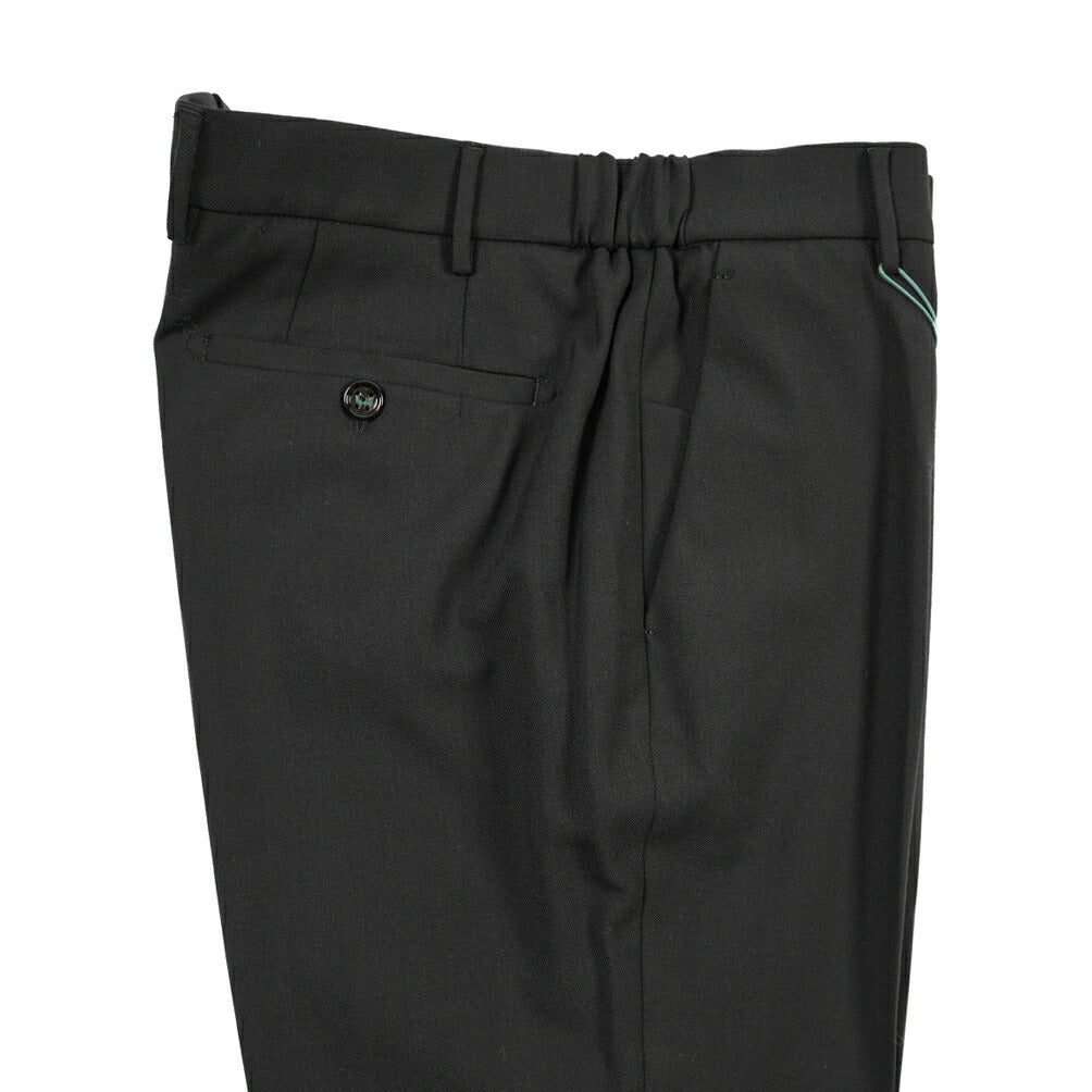 BERWICH “MORELLO ELAX” ストレッチウォッシャブルウール ノータックスラックス