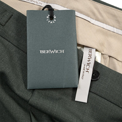 BERWICH “RETRO” 高機能ストレッチウール ワンタックスラックス