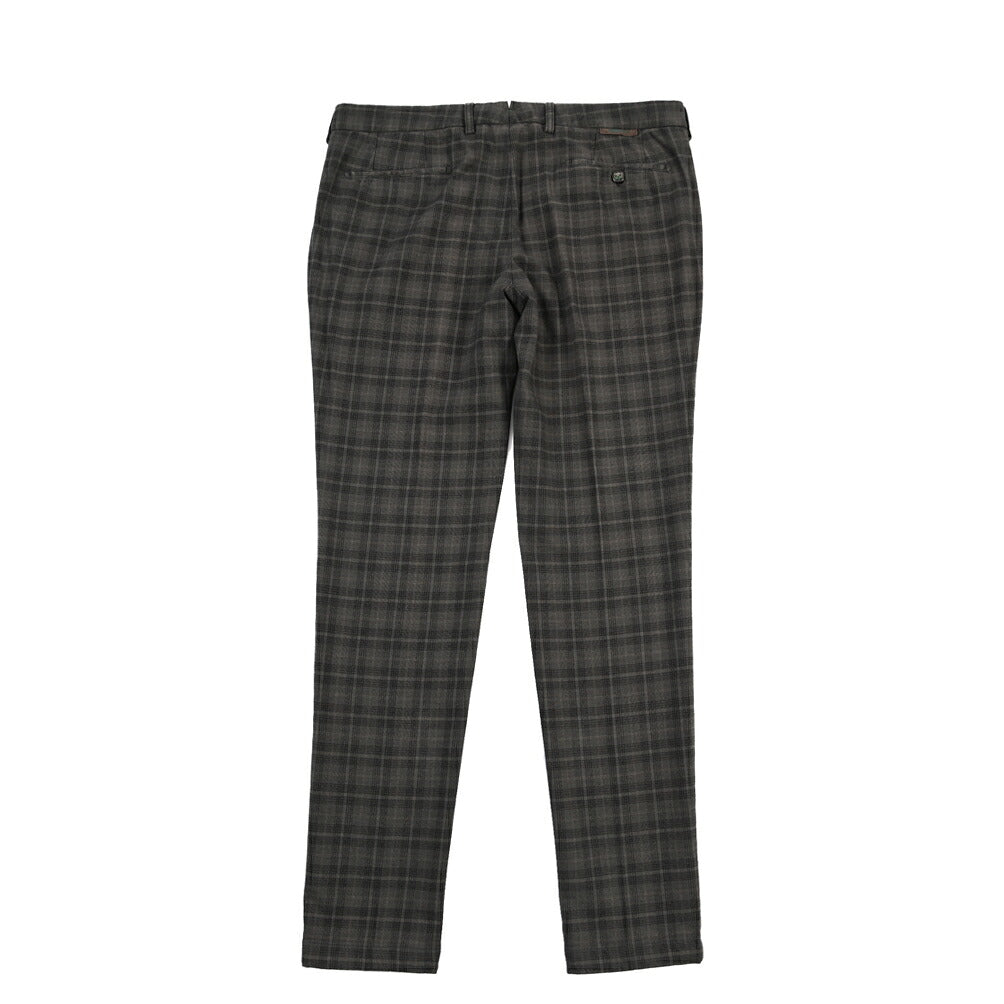 BERWICH “MORELLO-GD” ストレッチコットン ノータックチノパンツ