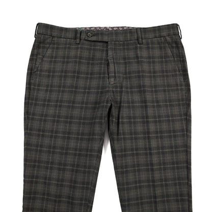 BERWICH “MORELLO-GD” ストレッチコットン ノータックチノパンツ