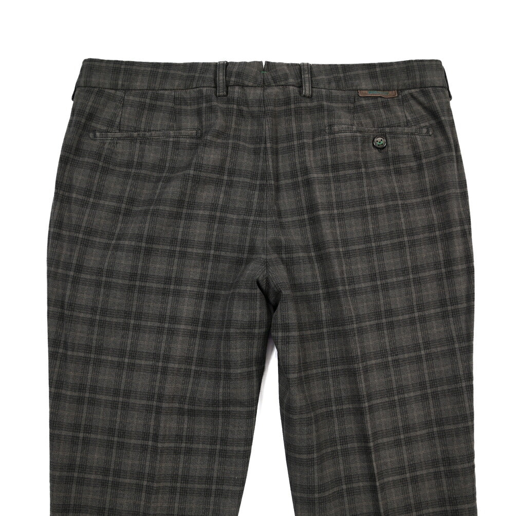 BERWICH “MORELLO-GD” ストレッチコットン ノータックチノパンツ