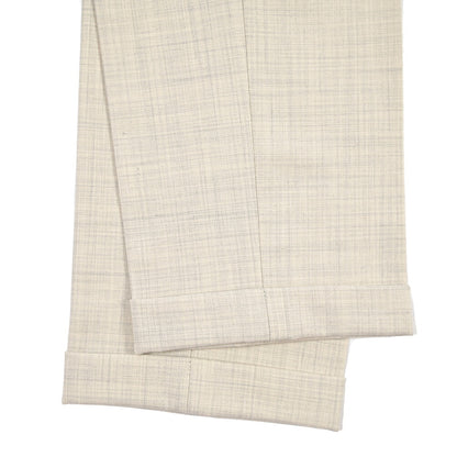 BERWICH “RETRO LONG” ストレッチウォッシャブルウールワンタックスラックス