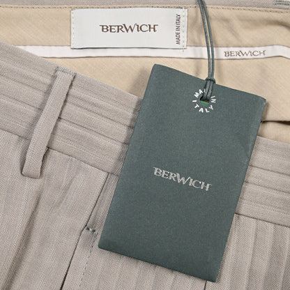 BERWICH “NEGRONI LUX” ウール混コットン 太畝コーデュロイパンツ