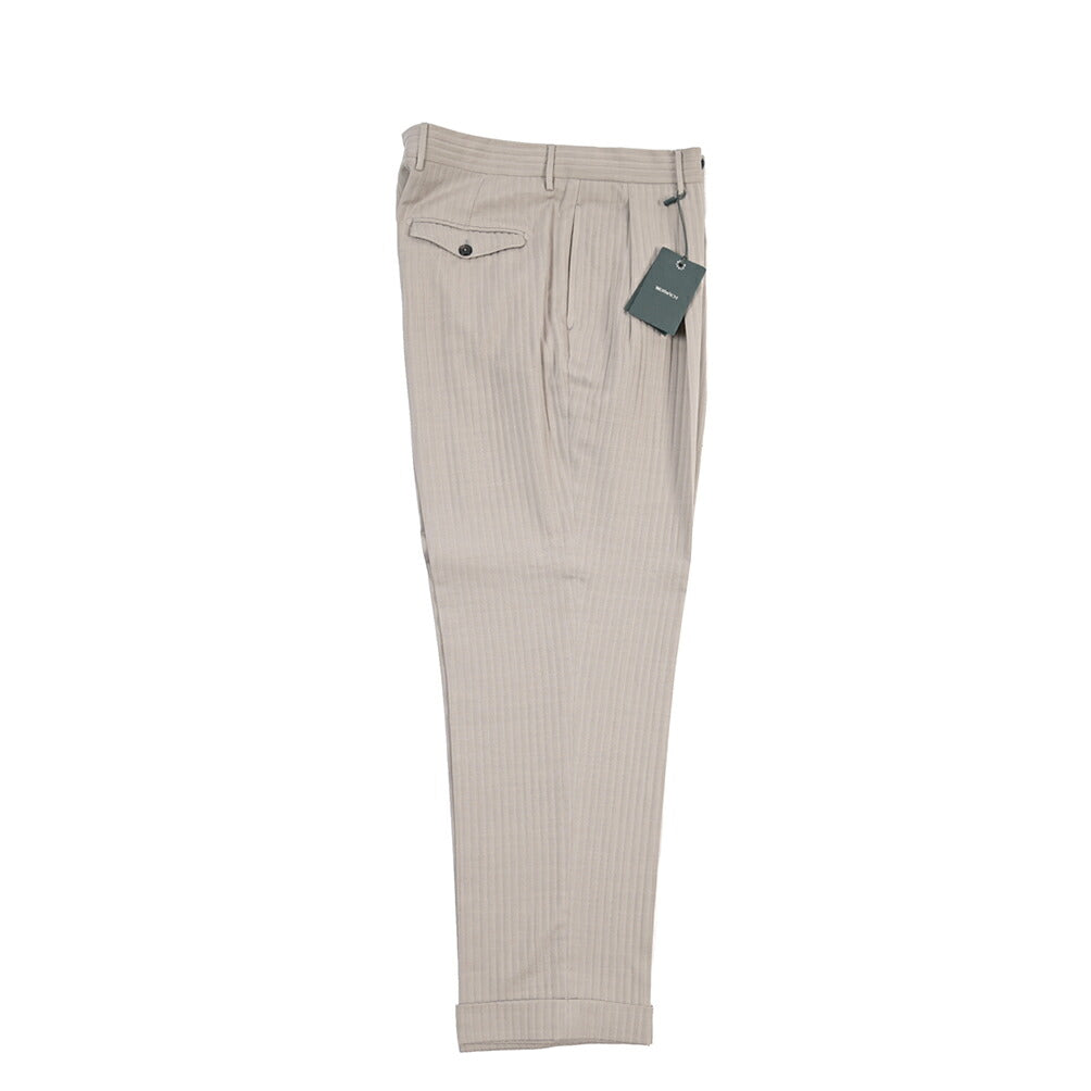 BERWICH “NEGRONI LUX” ウール混コットン 太畝コーデュロイパンツ