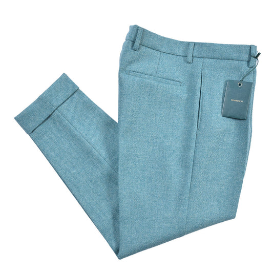 BERWICH “CHIAIA LONG 1P” ウール100% ワンタックスラックス
