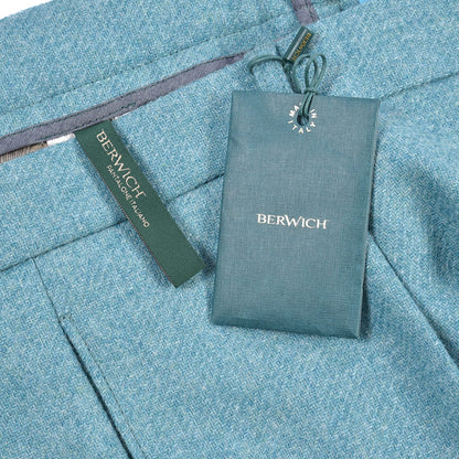 BERWICH “CHIAIA LONG 1P” ウール100% ワンタックスラックス