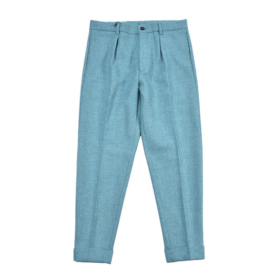 BERWICH “CHIAIA LONG 1P” ウール100% ワンタックスラックス