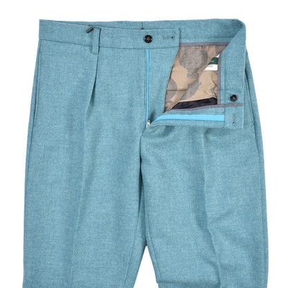 BERWICH “CHIAIA LONG 1P” ウール100% ワンタックスラックス