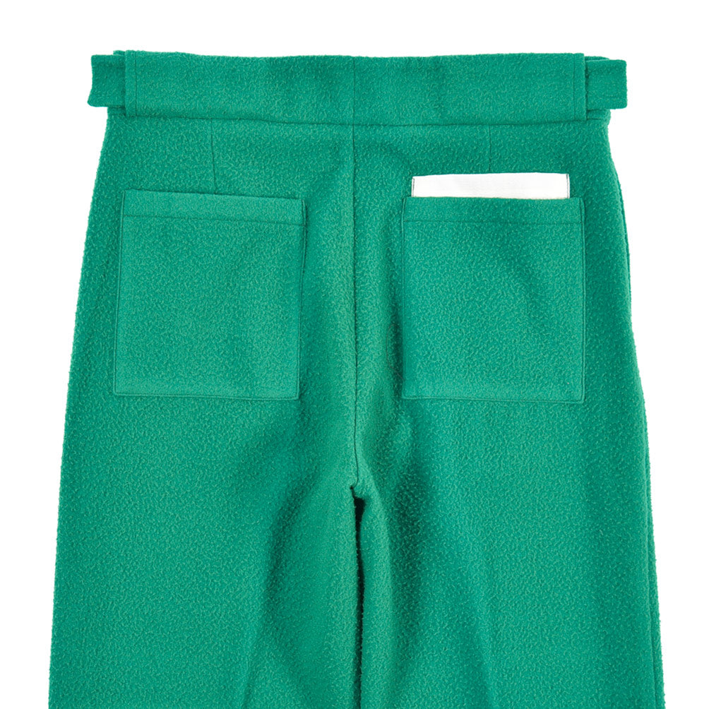 BERWICH “CHIAIA JOGGER 1P” ブークレ ワンタックウールパンツ