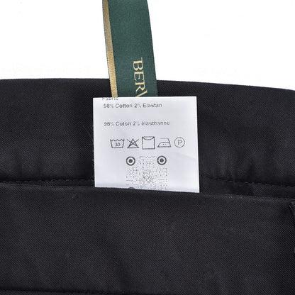 BERWICH “CHIAIA LONG-GD 1P” ストレッチコットン ワンタックチノパンツ