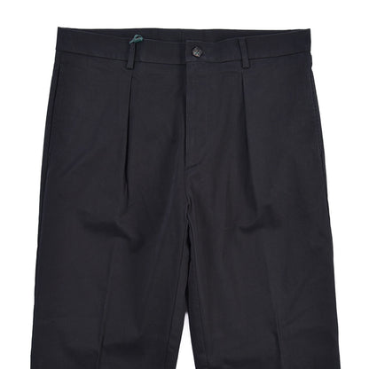 BERWICH “CHIAIA LONG-GD 1P” ストレッチコットン ワンタックチノパンツ