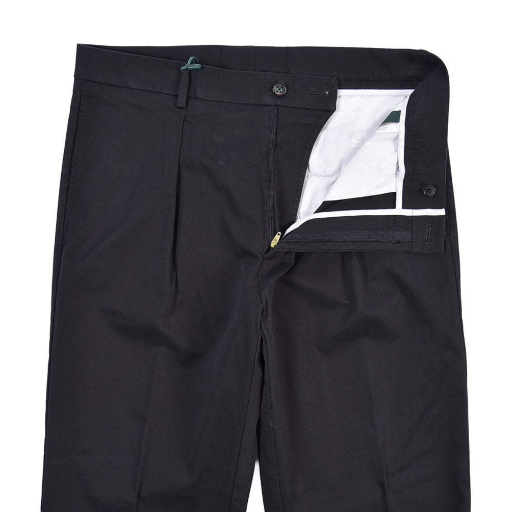 BERWICH “CHIAIA LONG-GD 1P” ストレッチコットン ワンタックチノパンツ