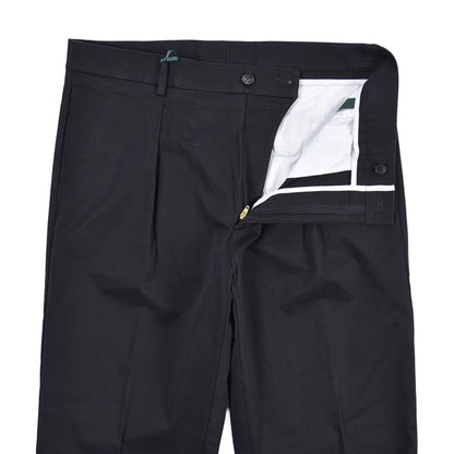 BERWICH “CHIAIA LONG-GD 1P” ストレッチコットン ワンタックチノパンツ