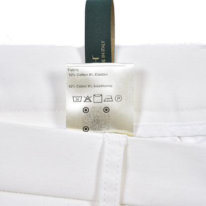 BERWICH “CHIAIA 1P” ストレッチコットン ワンタックチノパンツ