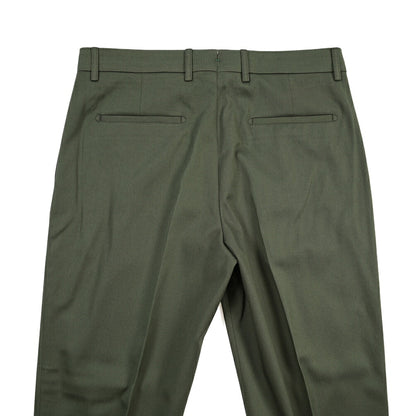 BERWICH “CHIAIA LONG 1P” ストレッチコットン ワンタックチノパンツ