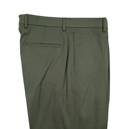 BERWICH “CHIAIA LONG 1P” ストレッチコットン ワンタックチノパンツ