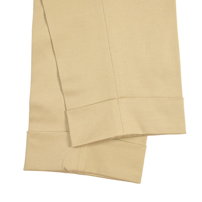 BERWICH “CHIAIA LONG 1P” ストレッチコットン ワンタックチノパンツ