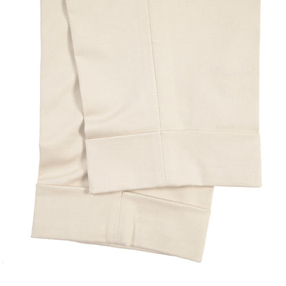 BERWICH “CHIAIA LONG 1P” ストレッチコットン ワンタックチノパンツ