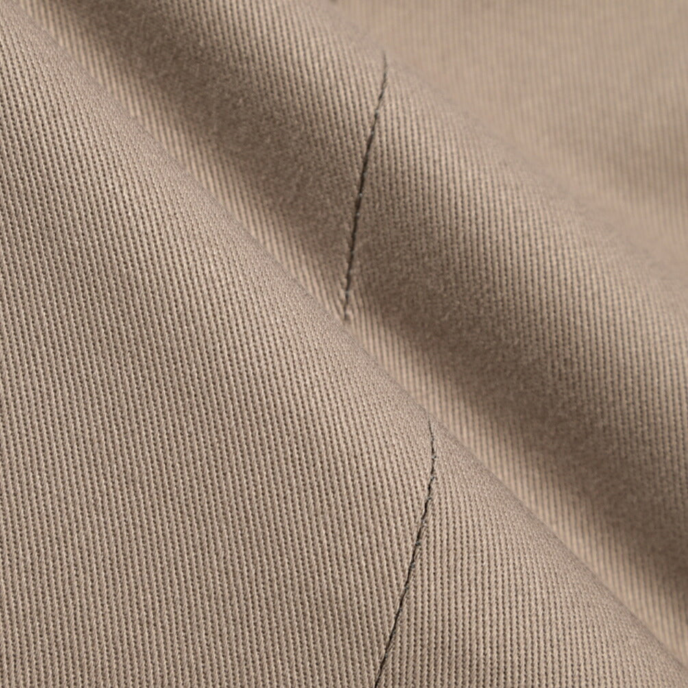 BERWICH “CHIAIA LONG 1P” コットン100% ワンタックチノパンツ
