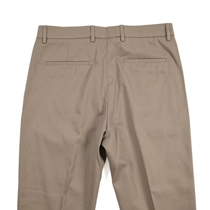 BERWICH “CHIAIA LONG 1P” コットン100% ワンタックチノパンツ
