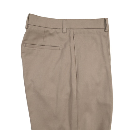BERWICH “CHIAIA LONG 1P” コットン100% ワンタックチノパンツ