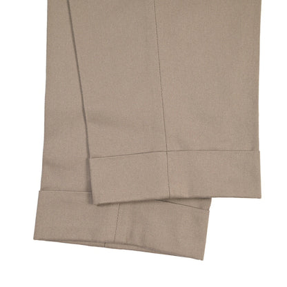 BERWICH “CHIAIA LONG 1P” コットン100% ワンタックチノパンツ