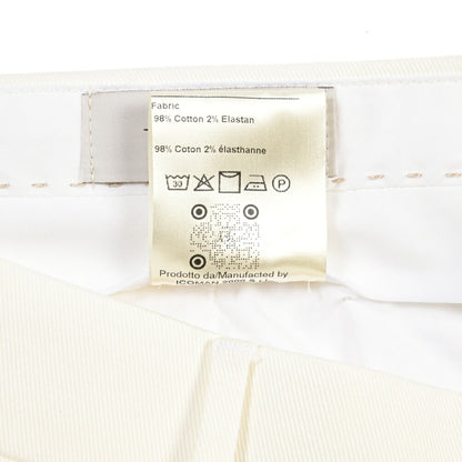 BERWICH “CHIAIAFF LONG” ストレッチコットン ノータックチノパンツ