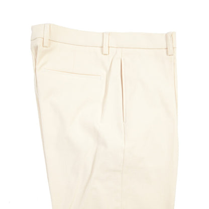 BERWICH “CHIAIA LONG 1P” ストレッチコットン ワンタックチノパンツ