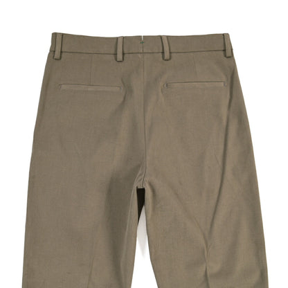 BERWICH “CHIAIA LONG 1P” ストレッチコットン ワンタックチノパンツ