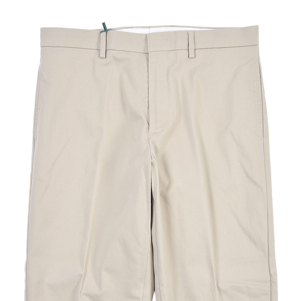 BERWICH “LUCANO CROP” ストレッチコットン ノータックチノパンツ