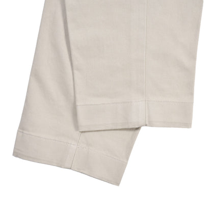 BERWICH “LUCANO CROP” ストレッチコットン ノータックチノパンツ