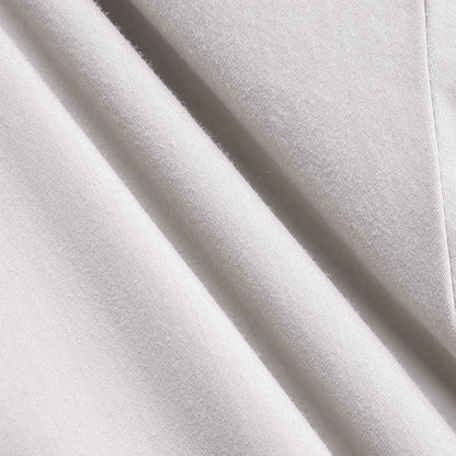 BERWICH “LUCANO CROP” リヨセル混コットン ノータックパンツ