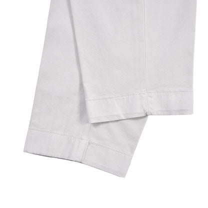 BERWICH “LUCANO CROP” リヨセル混コットン ノータックパンツ