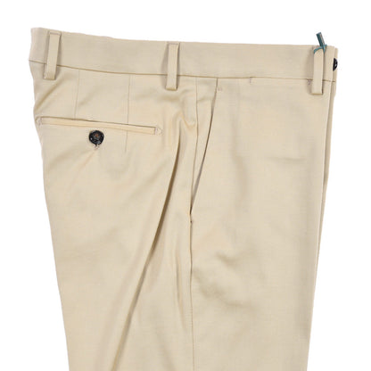 BERWICH “YRETRO” ストレッチコットン ノータックチノパンツ