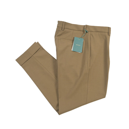 BERWICH “CHIAIA LONG” 高機能ストレッチウール ワンタックスラックス