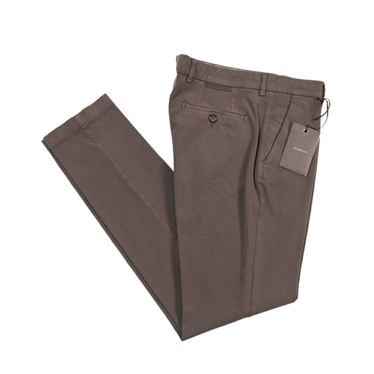 BERWICH “MORELLO-GD” ビスコース混 ノータックストレッチパンツ