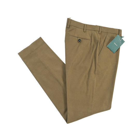 BERWICH “MORELLO” ストレッチコットン ノータックパンツ