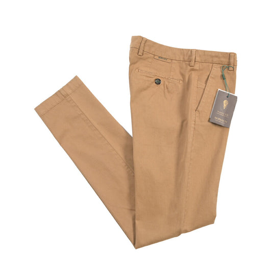 BERWICH “MORELLO-GD” ストレッチコットン ノータックチノパンツ