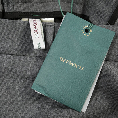 BERWICH “MORELLO ELAX” ストレッチウォッシャブルウール ノータックスラックス