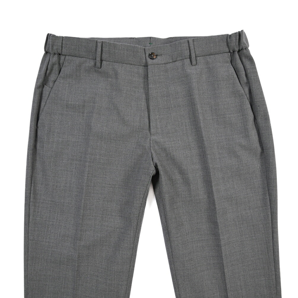 BERWICH “MORELLO ELAX” ストレッチウォッシャブルウール ノータックスラックス