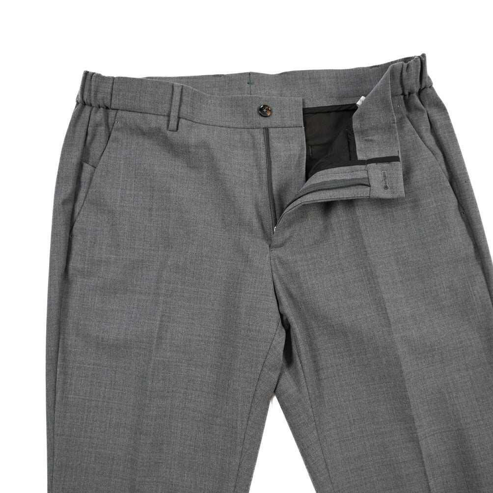 BERWICH “MORELLO ELAX” ストレッチウォッシャブルウール ノータックスラックス